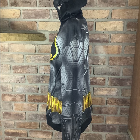 DC COMICS Batman Zip Bat-Face Hoodie Jacket - Picture 3 of 13